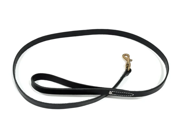 Leather Pet Lead with Hand Loop & 1 Snap