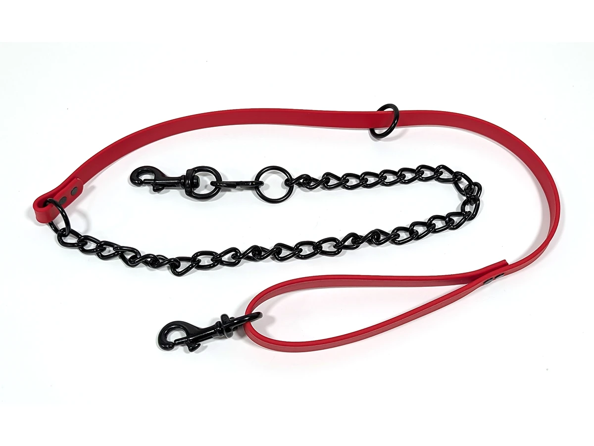 Super Heavy Beta Lead with Chain, 2 Snaps & O-Ring